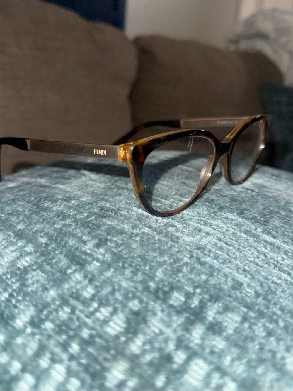 Fendi Tortoiseshell Designer Frame 0079 DVO 140 - Picture 3 of 6